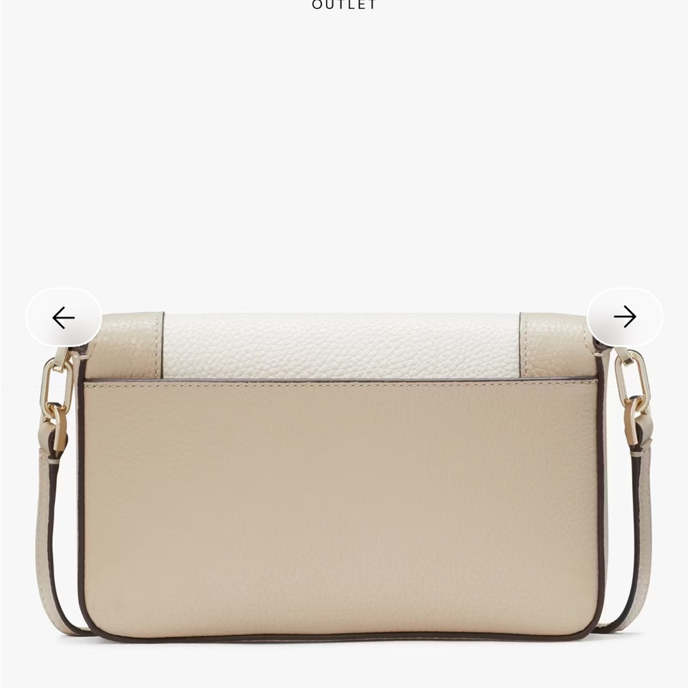 kate spade Elegant Cream and Tan Crossbody Bag - Picture 2 of 2